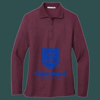 Women's Silk Touch Long Sleeve Polo Thumbnail