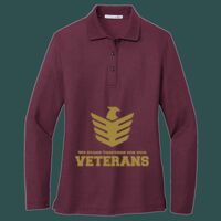 Women's Silk Touch Long Sleeve Polo Thumbnail