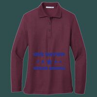 Women's Silk Touch Long Sleeve Polo Thumbnail
