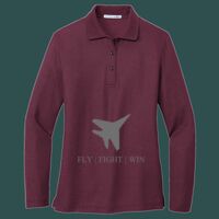 Women's Silk Touch Long Sleeve Polo Thumbnail