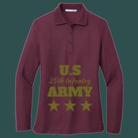 Women's Silk Touch Long Sleeve Polo Thumbnail