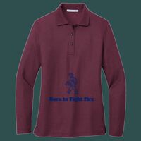 Women's Silk Touch Long Sleeve Polo Thumbnail