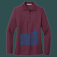 Women's Silk Touch Long Sleeve Polo Thumbnail