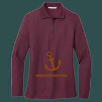 Women's Silk Touch Long Sleeve Polo Thumbnail