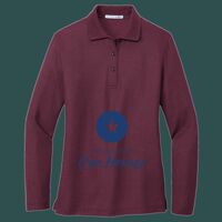 Women's Silk Touch Long Sleeve Polo Thumbnail