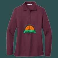 Women's Silk Touch Long Sleeve Polo Thumbnail