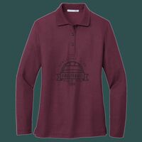Women's Silk Touch Long Sleeve Polo Thumbnail