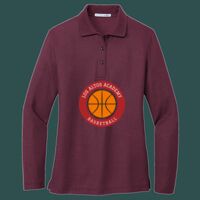 Women's Silk Touch Long Sleeve Polo Thumbnail