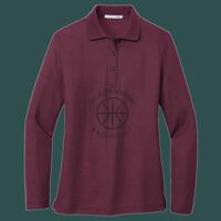 Women's Silk Touch Long Sleeve Polo Thumbnail
