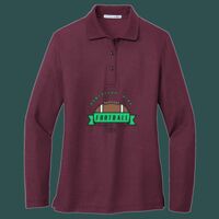 Women's Silk Touch Long Sleeve Polo Thumbnail