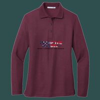 Women's Silk Touch Long Sleeve Polo Thumbnail