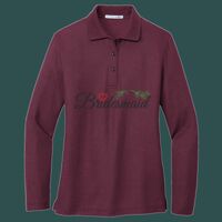 Women's Silk Touch Long Sleeve Polo Thumbnail