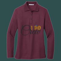 Women's Silk Touch Long Sleeve Polo Thumbnail