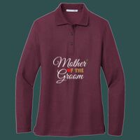 Women's Silk Touch Long Sleeve Polo Thumbnail
