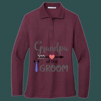 Women's Silk Touch Long Sleeve Polo Thumbnail