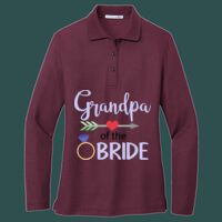 Women's Silk Touch Long Sleeve Polo Thumbnail