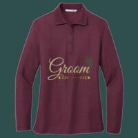 Women's Silk Touch Long Sleeve Polo Thumbnail