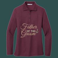 Women's Silk Touch Long Sleeve Polo Thumbnail