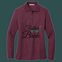 Women's Silk Touch Long Sleeve Polo Thumbnail