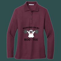 Women's Silk Touch Long Sleeve Polo Thumbnail