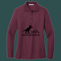 Women's Silk Touch Long Sleeve Polo Thumbnail