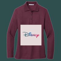 Women's Silk Touch Long Sleeve Polo Thumbnail