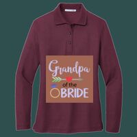 Women's Silk Touch Long Sleeve Polo Thumbnail
