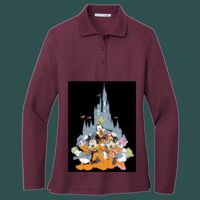 Women's Silk Touch Long Sleeve Polo Thumbnail