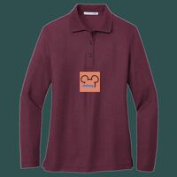 Women's Silk Touch Long Sleeve Polo Thumbnail