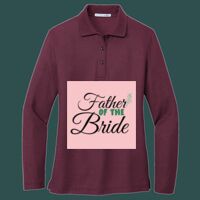 Women's Silk Touch Long Sleeve Polo Thumbnail