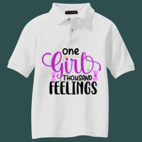 Youth Silk Touch Polo Thumbnail
