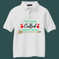 Youth Silk Touch Polo Thumbnail