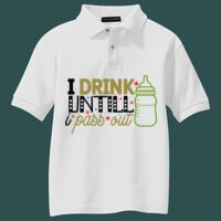 Youth Silk Touch Polo Thumbnail