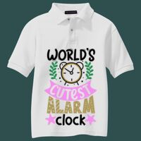 Youth Silk Touch Polo Thumbnail