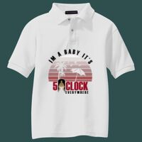 Youth Silk Touch Polo Thumbnail