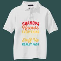 Youth Silk Touch Polo Thumbnail