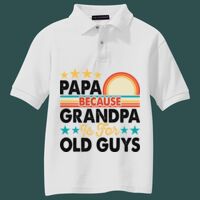 Youth Silk Touch Polo Thumbnail
