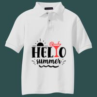 Youth Silk Touch Polo Thumbnail