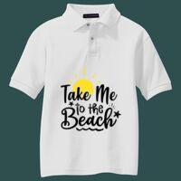 Youth Silk Touch Polo Thumbnail