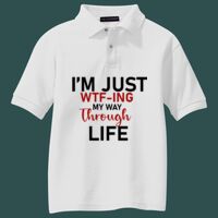 Youth Silk Touch Polo Thumbnail