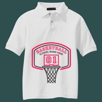 Youth Silk Touch Polo Thumbnail
