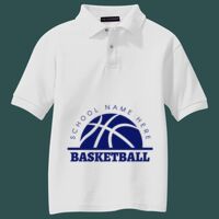 Youth Silk Touch Polo Thumbnail
