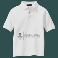Youth Silk Touch Polo Thumbnail