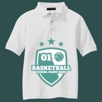 Youth Silk Touch Polo Thumbnail