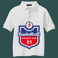 Youth Silk Touch Polo Thumbnail