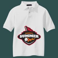 Youth Silk Touch Polo Thumbnail