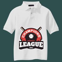Youth Silk Touch Polo Thumbnail