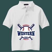 Youth Silk Touch Polo Thumbnail