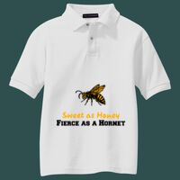 Youth Silk Touch Polo Thumbnail