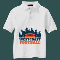 Youth Silk Touch Polo Thumbnail